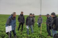 Wasserberater Schubert und Landwirt Ruß