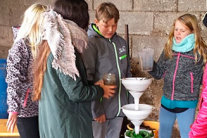 Schriftzug Erlebnis Bauernhof - Lernprogramme für Grund- und Förderschulen