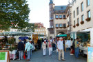 Blick auf das Rathaus