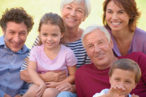 heitere Familie